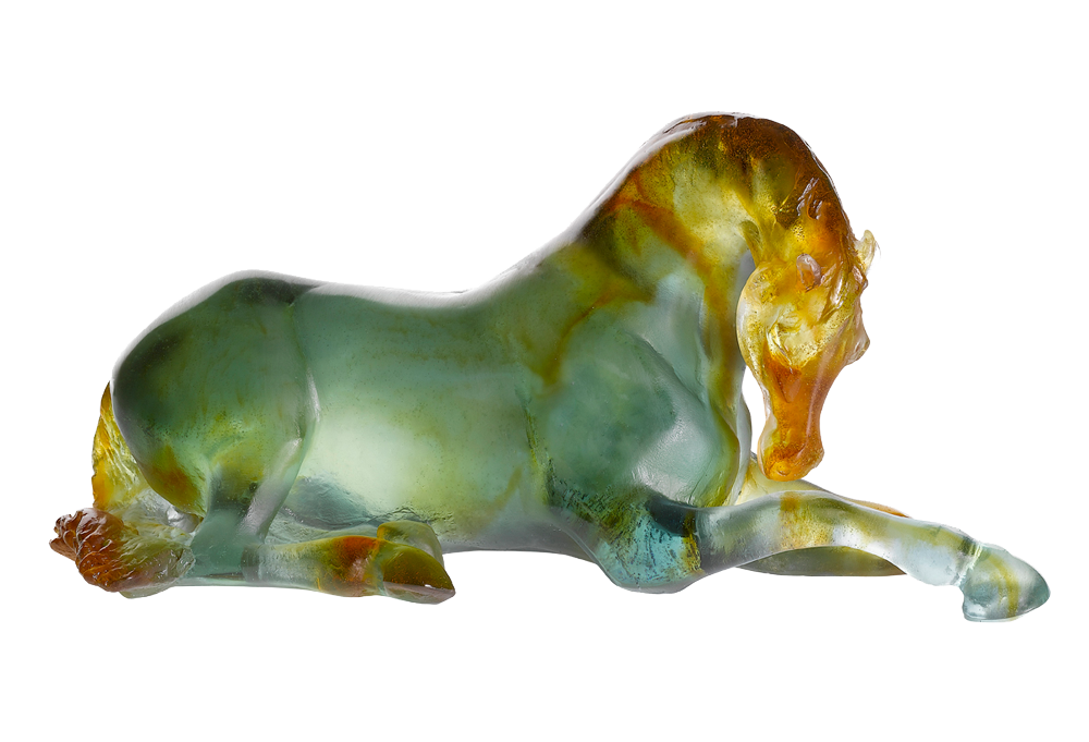 Resting Mare by Pascale Boucholzer