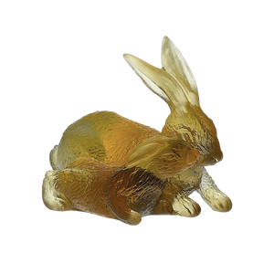 Rabbits Chinese Horoscope in Amber & Grey