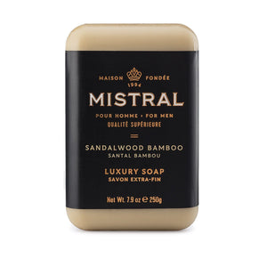 SANDALWOOD BAMBOO BAR SOAP
