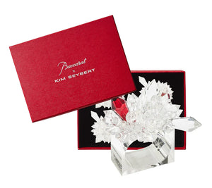 Zénith Napkin Rings in Crystal, Set of 4 in a Gift Box