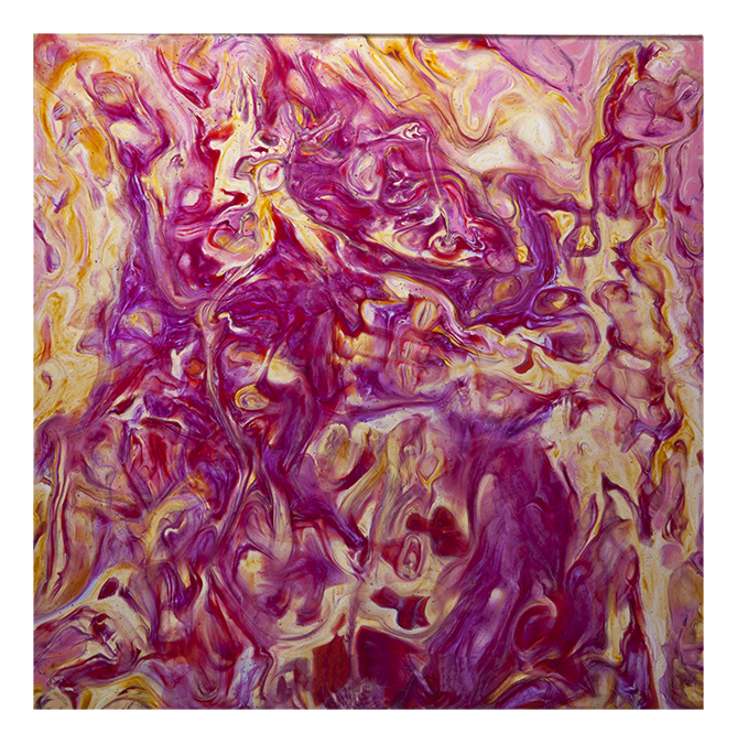 Seasons Decorative Panel in Amber, Red, & Yellow