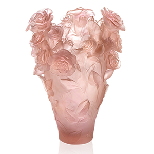 Magnum Rose Passion Vase in Pink