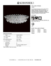Load image into Gallery viewer, Close to Ceiling - Trilliane Strands Collection by Schonbek
