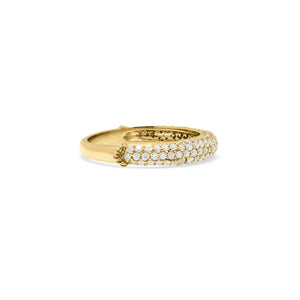 Treasure Slice Ring - Diamonds