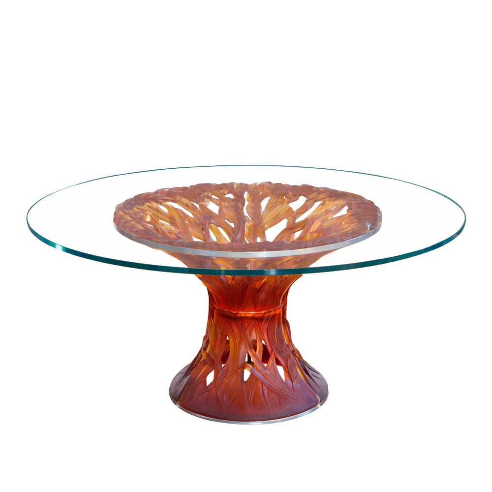 Vegetal Table in Amber