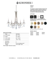 Load image into Gallery viewer, Chandelier - Vesca Collection by Schonbek
