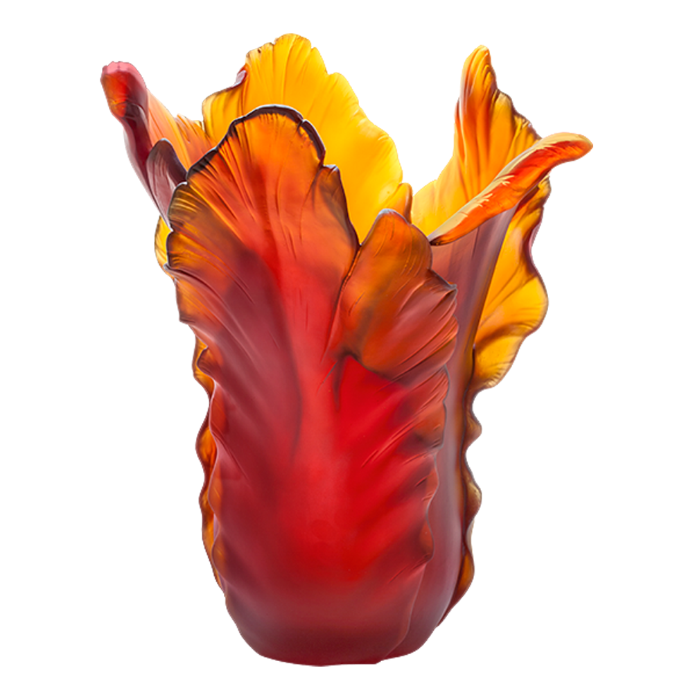 Magnum Tulip Vase in Amber 50 ex