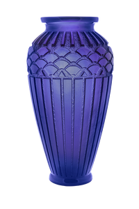 Large Rhythms Vase in Blue