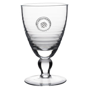 Berry & Thread Glassware Footed Goblet - By Juliska