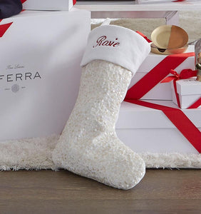 Stocking - Blitzen Holiday Stocking Collection - By Sferra