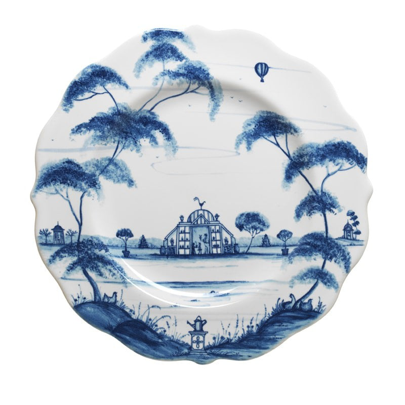 Country Estate Delft Blue Dessert/Salad Plate Conservatory - By Juliska