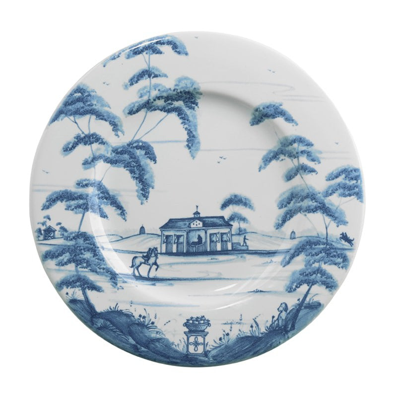 Country Estate Delft Blue Side/Cocktail Plate Stable - By Juliska