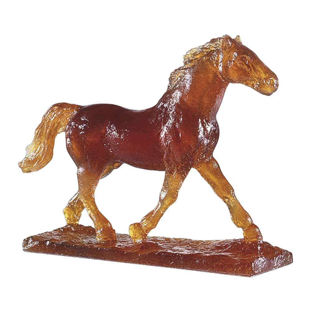 Brown Trotter by Jean-FranÃ§ois Leroy