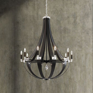 Chandelier - Crystal Empire Rustic Collection by Schonbek