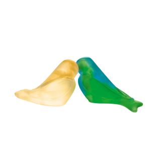 Love Birds in Green & Yellow by Pierre-Yves Rochon