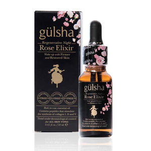 GULSHA Regenerative Night Rose Elixir - 0.61 fl. oz