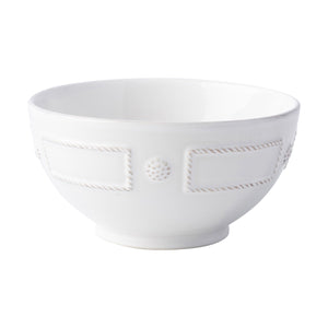 Berry & Thread French Panel Whitewash Cereal/Ice Cream Bowl - By Juliska
