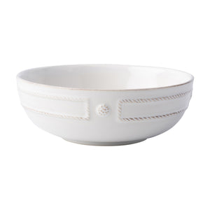 Berry & Thread French Panel Whitewash Coupe Pasta Bowl - By Juliska