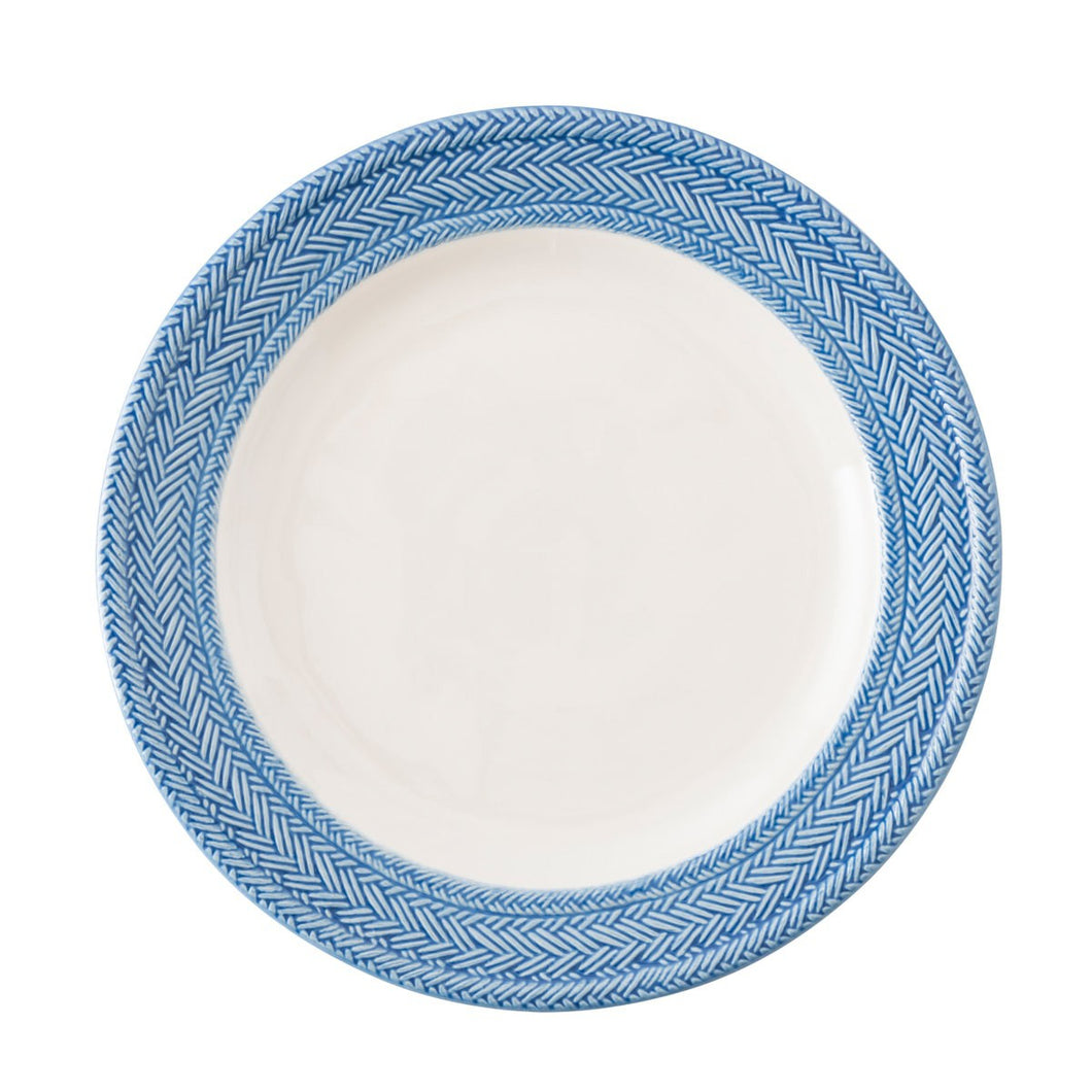 Le Panier White/Delft Dinner Plate - By Juliska