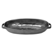Load image into Gallery viewer, Pewter Stoneware 15.5" Shallow Baker - By Juliska
