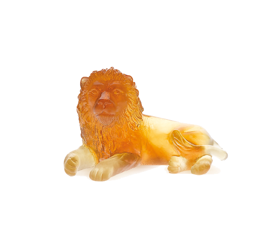 Mini Lion in Amber