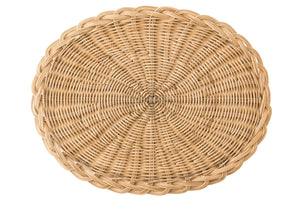 Braided Basket Oval Natural Placemat - By Juliska