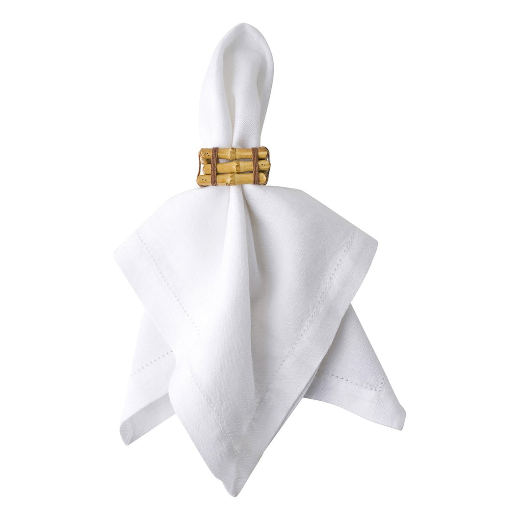 Bamboo Natural Napkin Ring - By Juliska