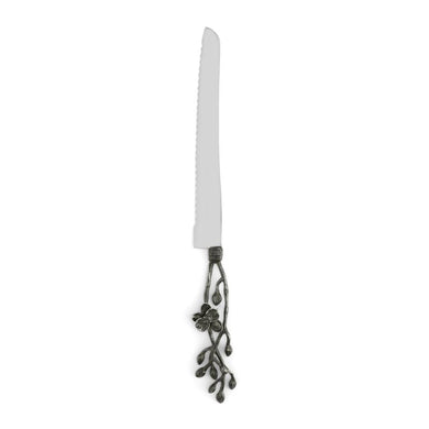 Black Orchid Bread Knife - By Michael Aram