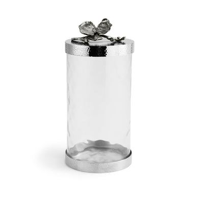 Black Orchid Canister Large - By Michael Aram