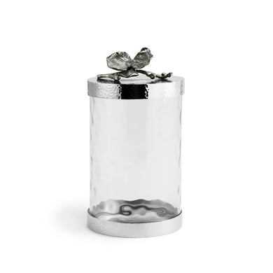Black Orchid Canister Medium - By Michael Aram