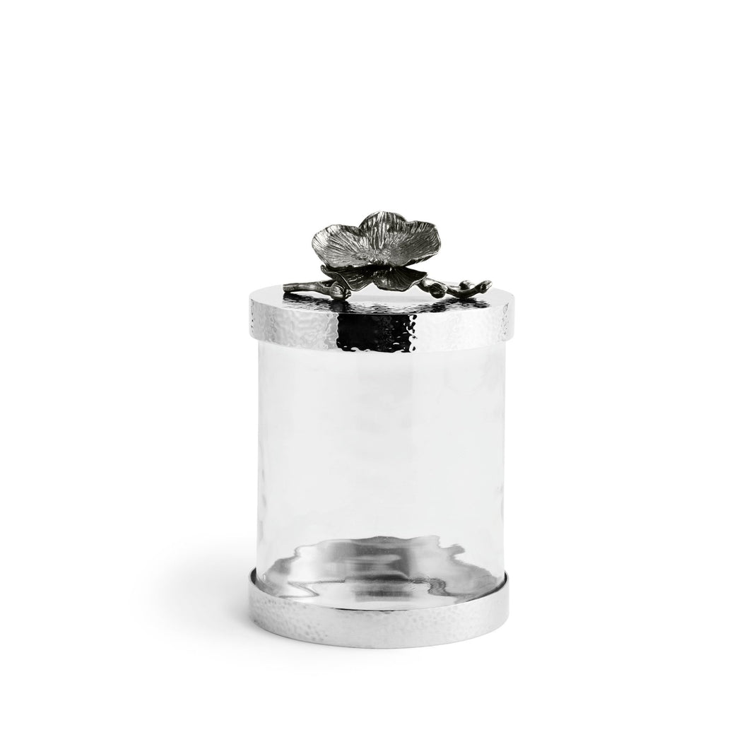 Black Orchid Canister Small - By Michael Aram