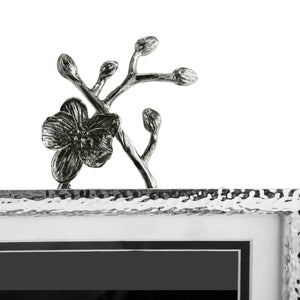 Black Orchid Easel Photo Frame - By Michael Aram