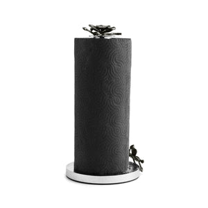 Black Orchid Paper Towel Hldr - By Michael Aram