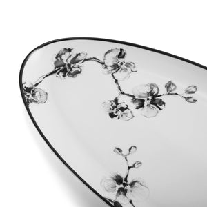 Black Orchid Serving Platter - By Michael Aram