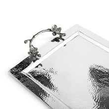 Load image into Gallery viewer, Black Orchid Serving Tray - By Michael Aram
