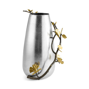 Butterfly Ginkgo Cntpc Vase - By Michael Aram