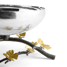 Load image into Gallery viewer, Butterfly Ginkgo Cntpc Bowl Xl - By Michael Aram
