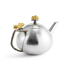 Load image into Gallery viewer, Butterfly Ginkgo Rnd Teapot - By Michael Aram
