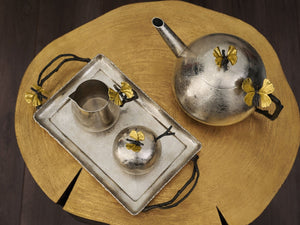 Butterfly Ginkgo Rnd Teapot - By Michael Aram