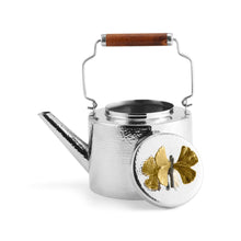 Load image into Gallery viewer, Butterfly Ginkgo Teapot - By Michael Aram
