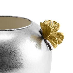Butterfly Ginkgo Medium Vase - By Michael Aram