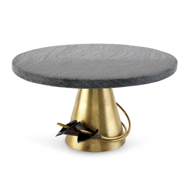 Calla Lily Midnight Cake Stand - By Michael Aram