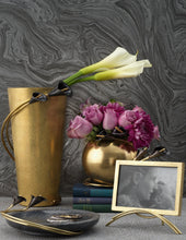 Load image into Gallery viewer, Calla Lily Midnight Lrg Vase - By Michael Aram
