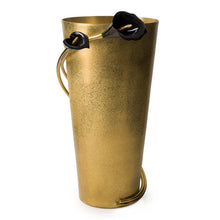 Load image into Gallery viewer, Calla Lily Midnight Lrg Vase - By Michael Aram
