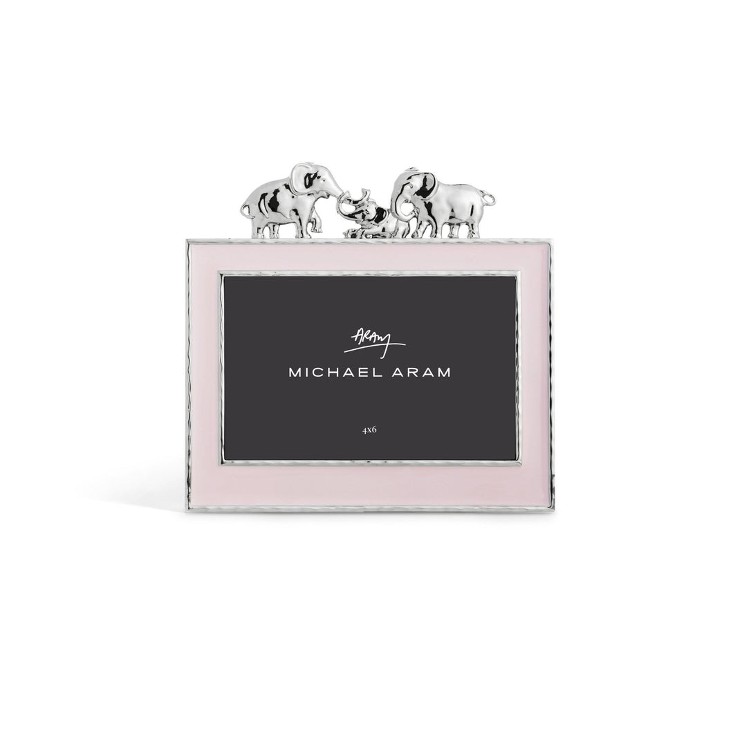 Elephant 4x6 Frame - Pink - By Michael Aram