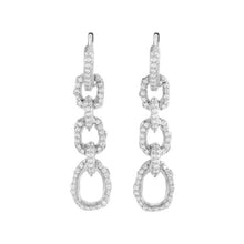 Load image into Gallery viewer, Enchanted Forest Link Earrings with Diamonds
