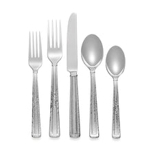 Load image into Gallery viewer, Hammertone 5-pc Flatware Set - By Michael Aram
