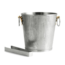 Load image into Gallery viewer, Ivy &amp; Oak Bucket W/ Tongs - By Michael Aram
