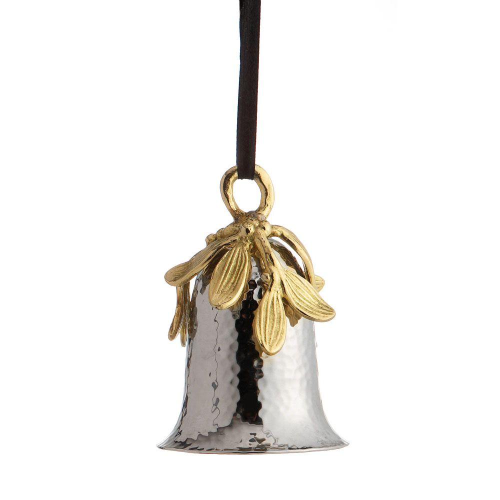 Mistletoe Bell Ornament - By Michael Aram