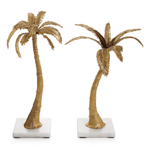 Load image into Gallery viewer, Palm Candleholders Mixed Pair - By Michael Aram
